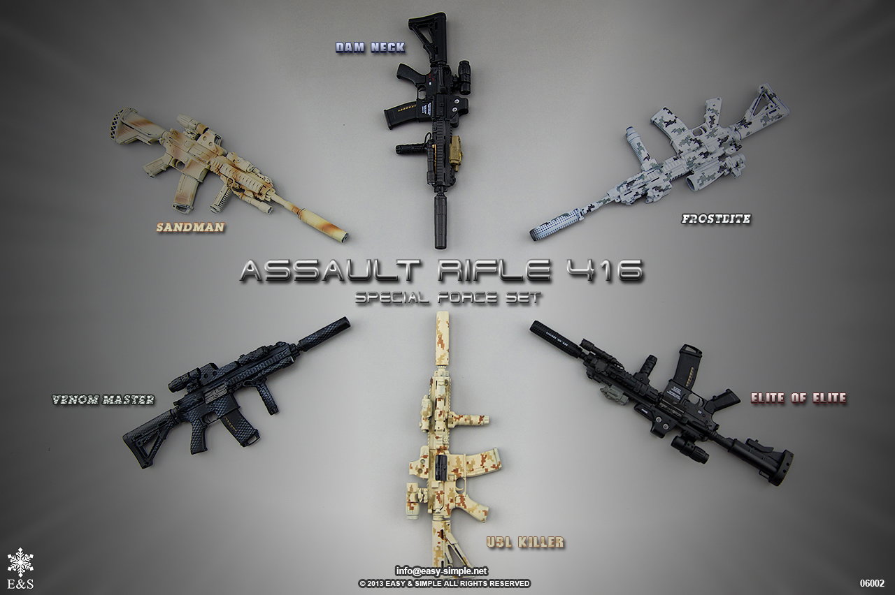 Assault Rifle 416 Special Force Set image 2