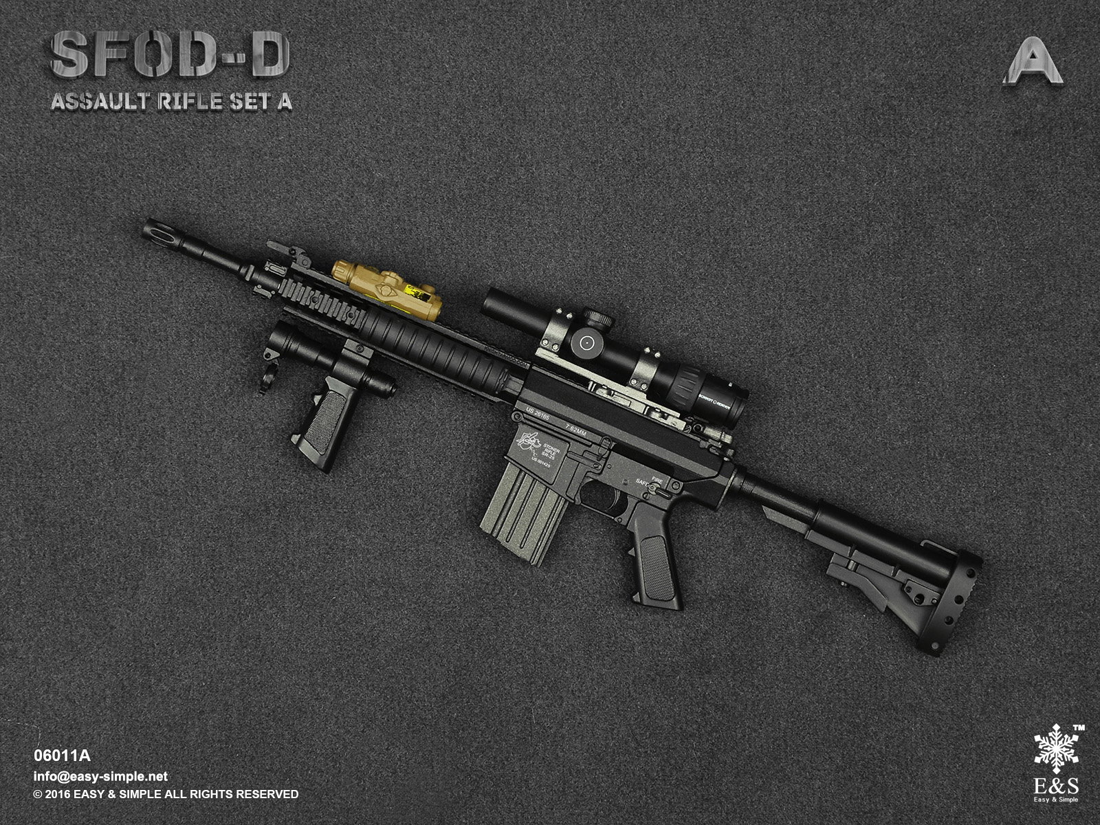 SFOD-D Assault Rifle Set image 3