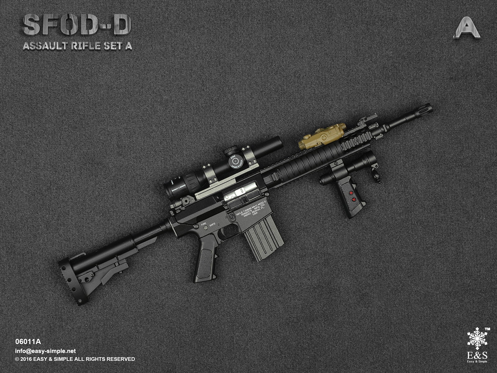 SFOD-D Assault Rifle Set image 4