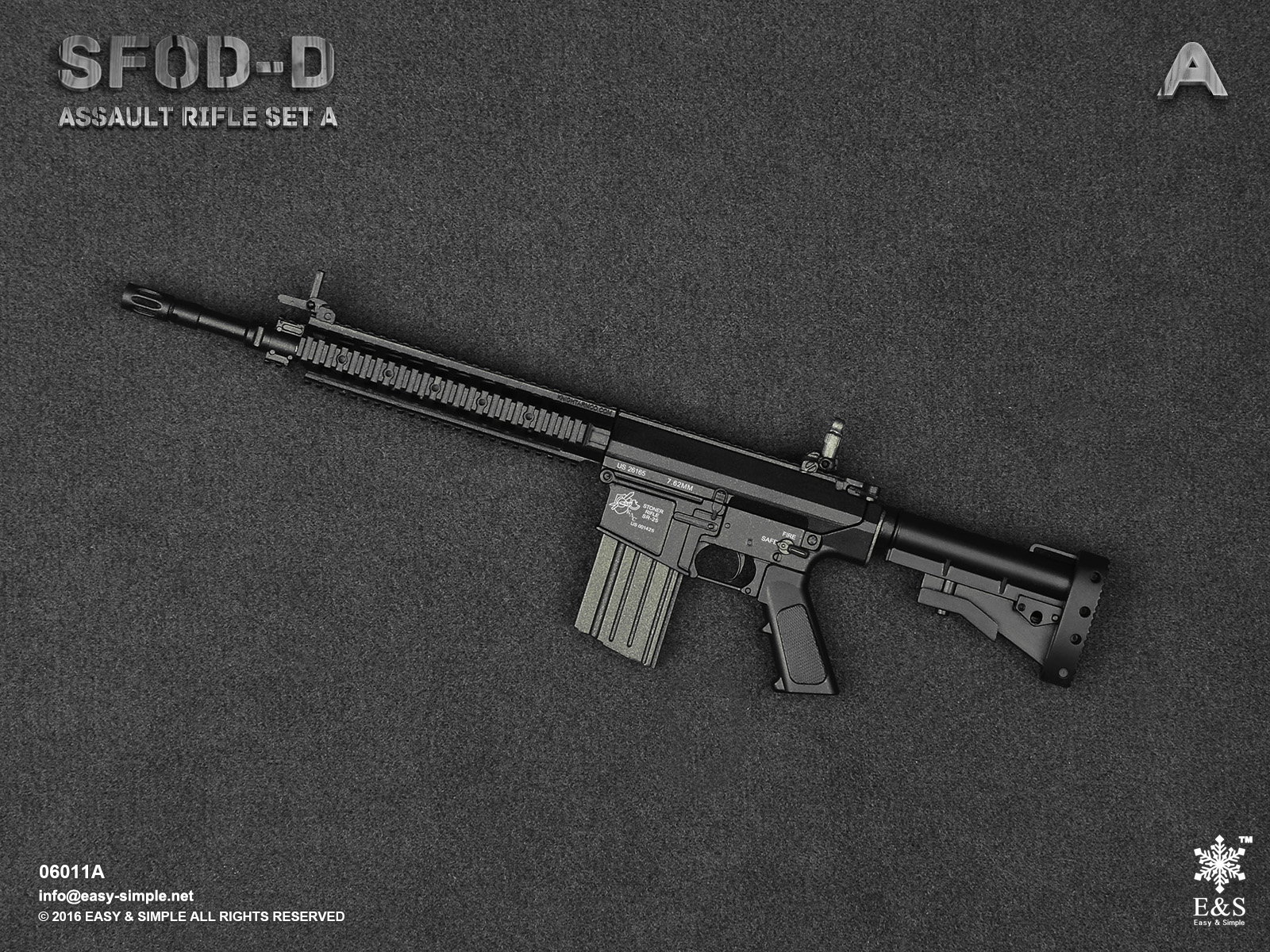 SFOD-D Assault Rifle Set image 5