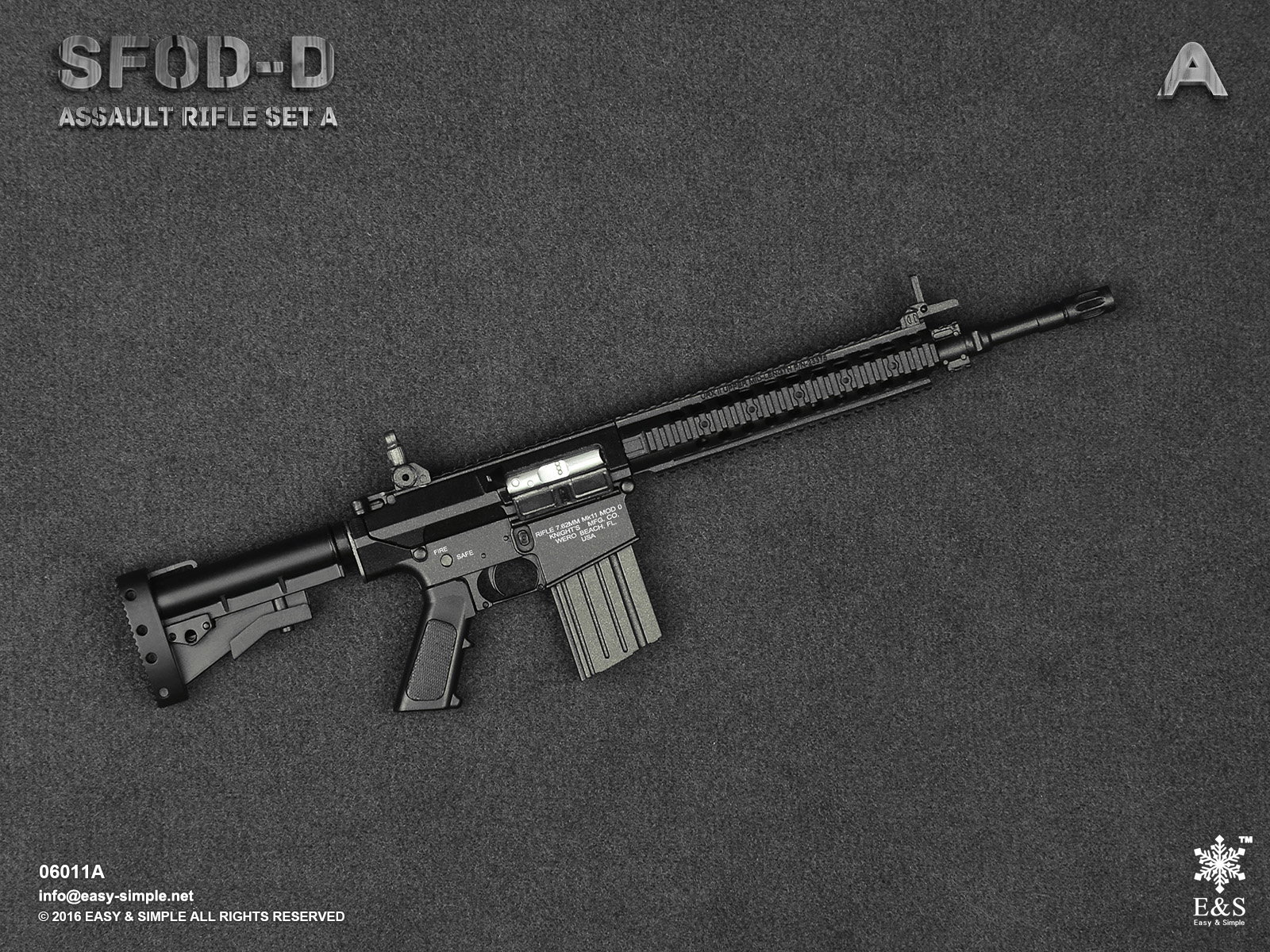 SFOD-D Assault Rifle Set image 6