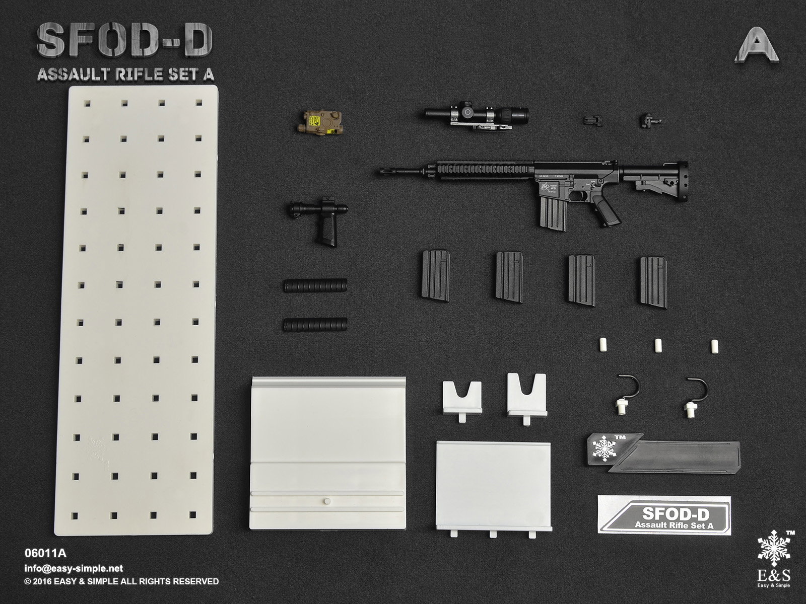 SFOD-D Assault Rifle Set image 7