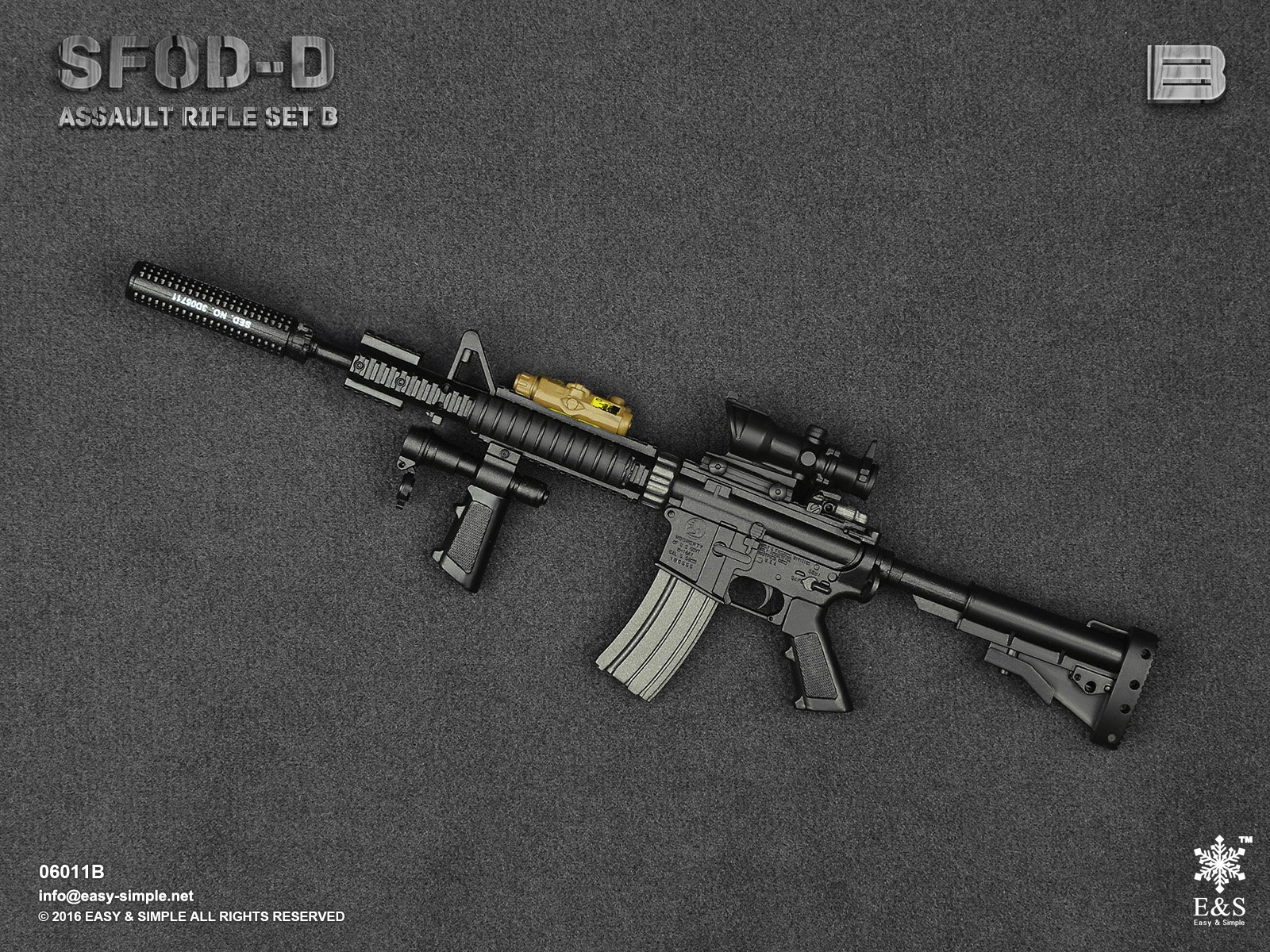 SFOD-D Assault Rifle Set image 8