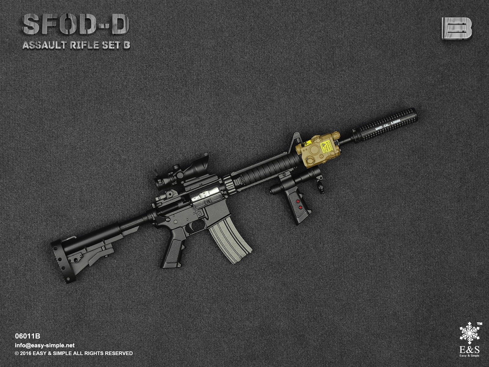 SFOD-D Assault Rifle Set image 9