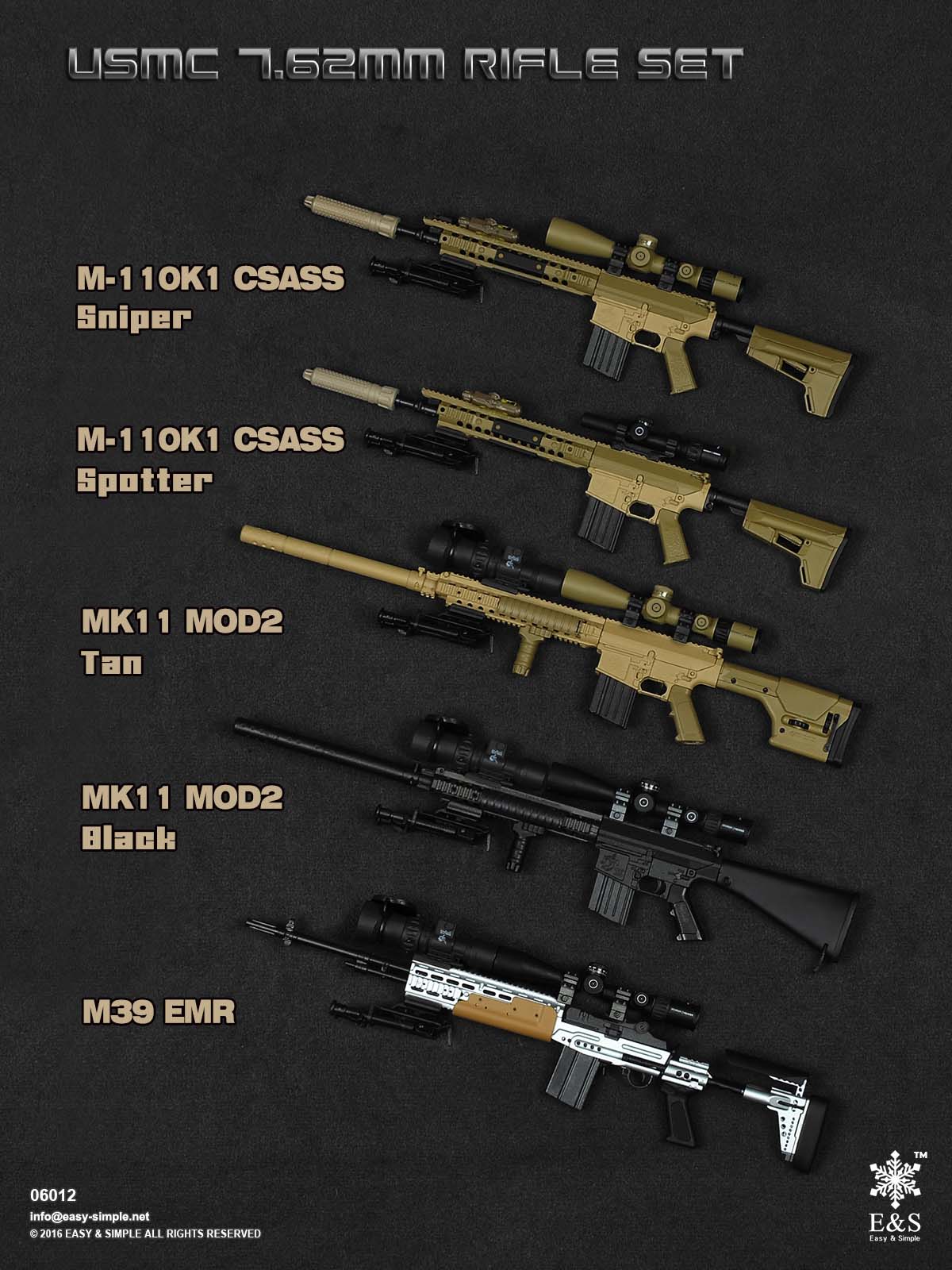 USMC 7.62mm Rifle Set image 2