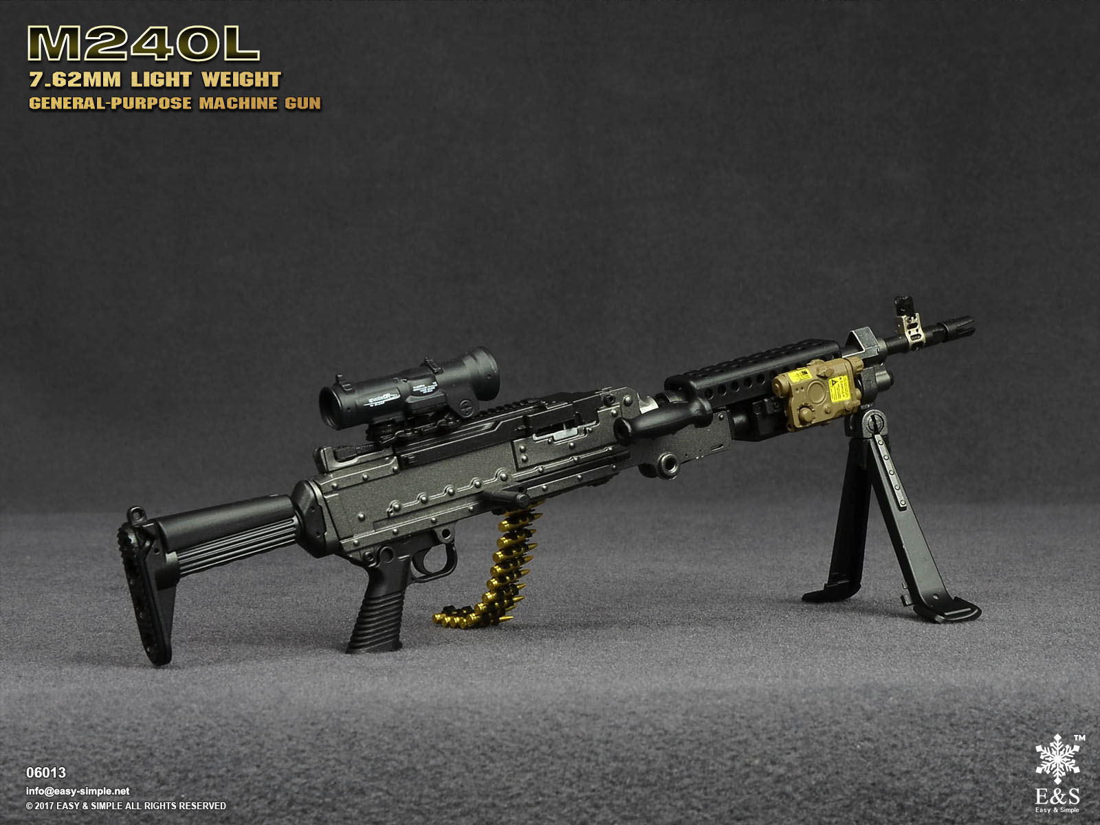 M240L 7.62mm Light Weight General Purpose Machine Gun image 2