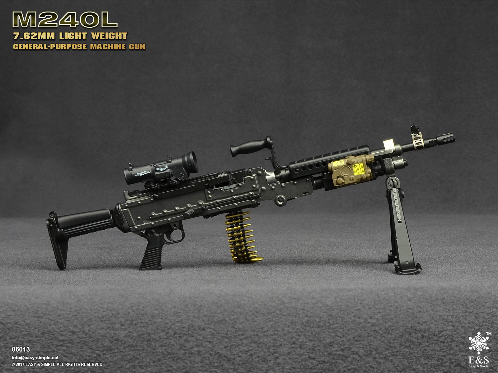 M240L 7.62mm Light Weight General Purpose Machine Gun image 3