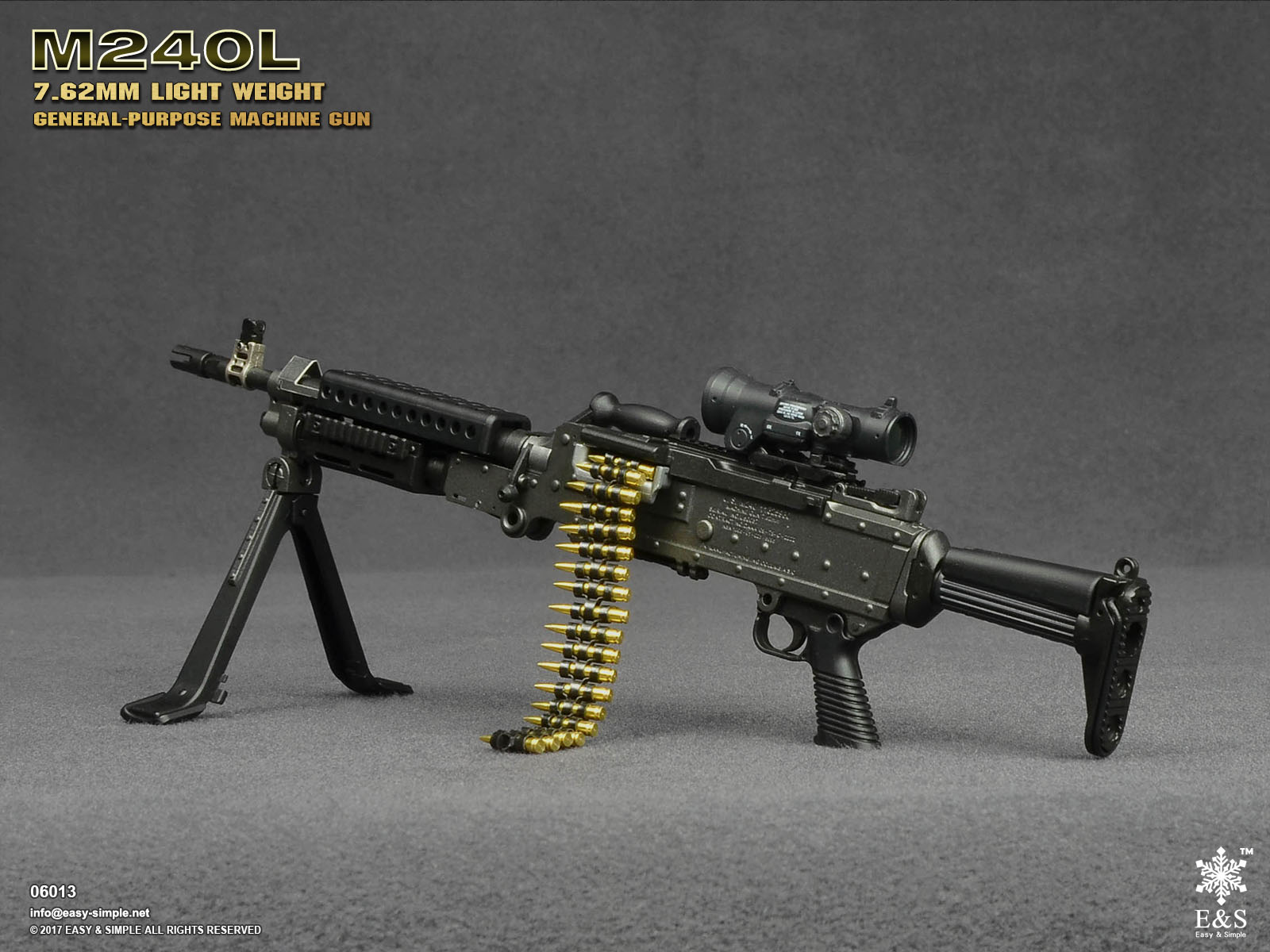 M240L 7.62mm Light Weight General Purpose Machine Gun image 4