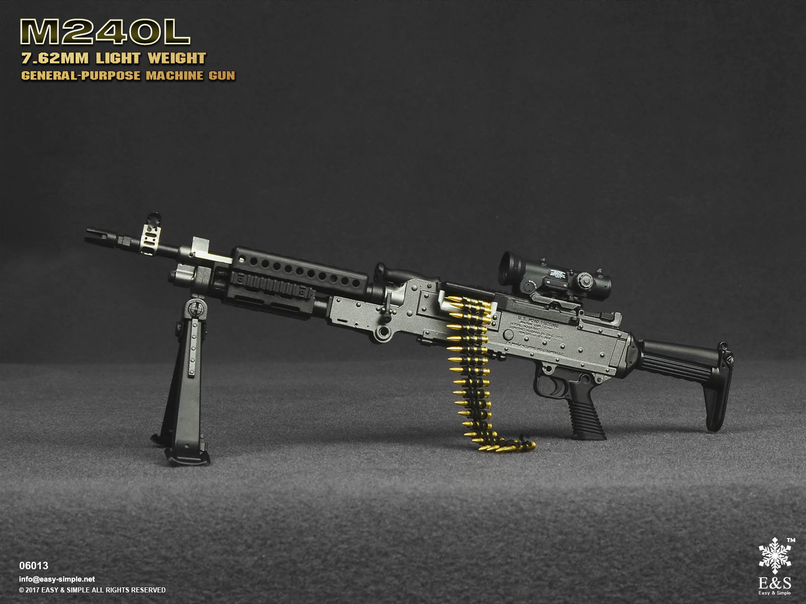 M240L 7.62mm Light Weight General Purpose Machine Gun image 5