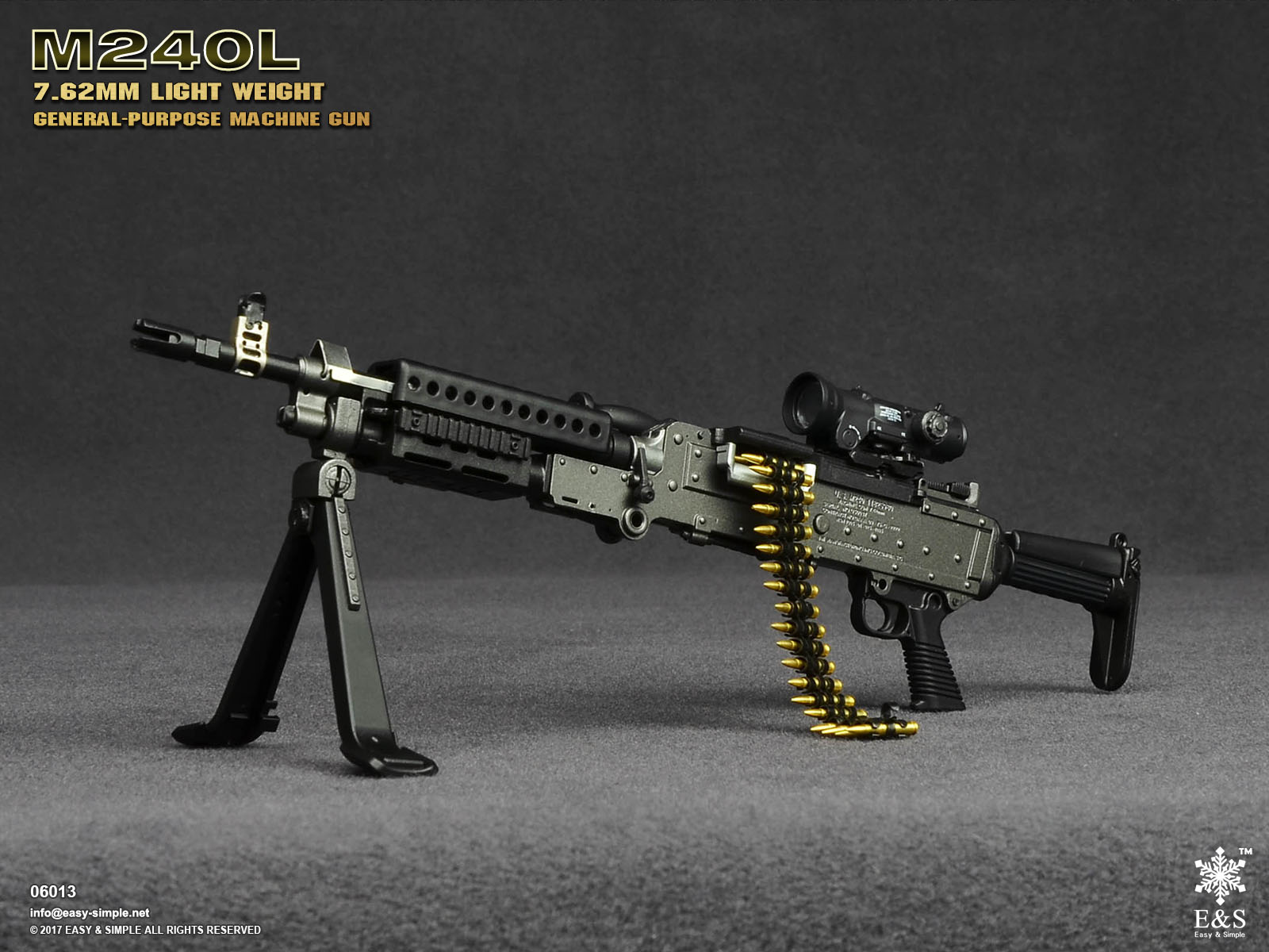 M240L 7.62mm Light Weight General Purpose Machine Gun image 6