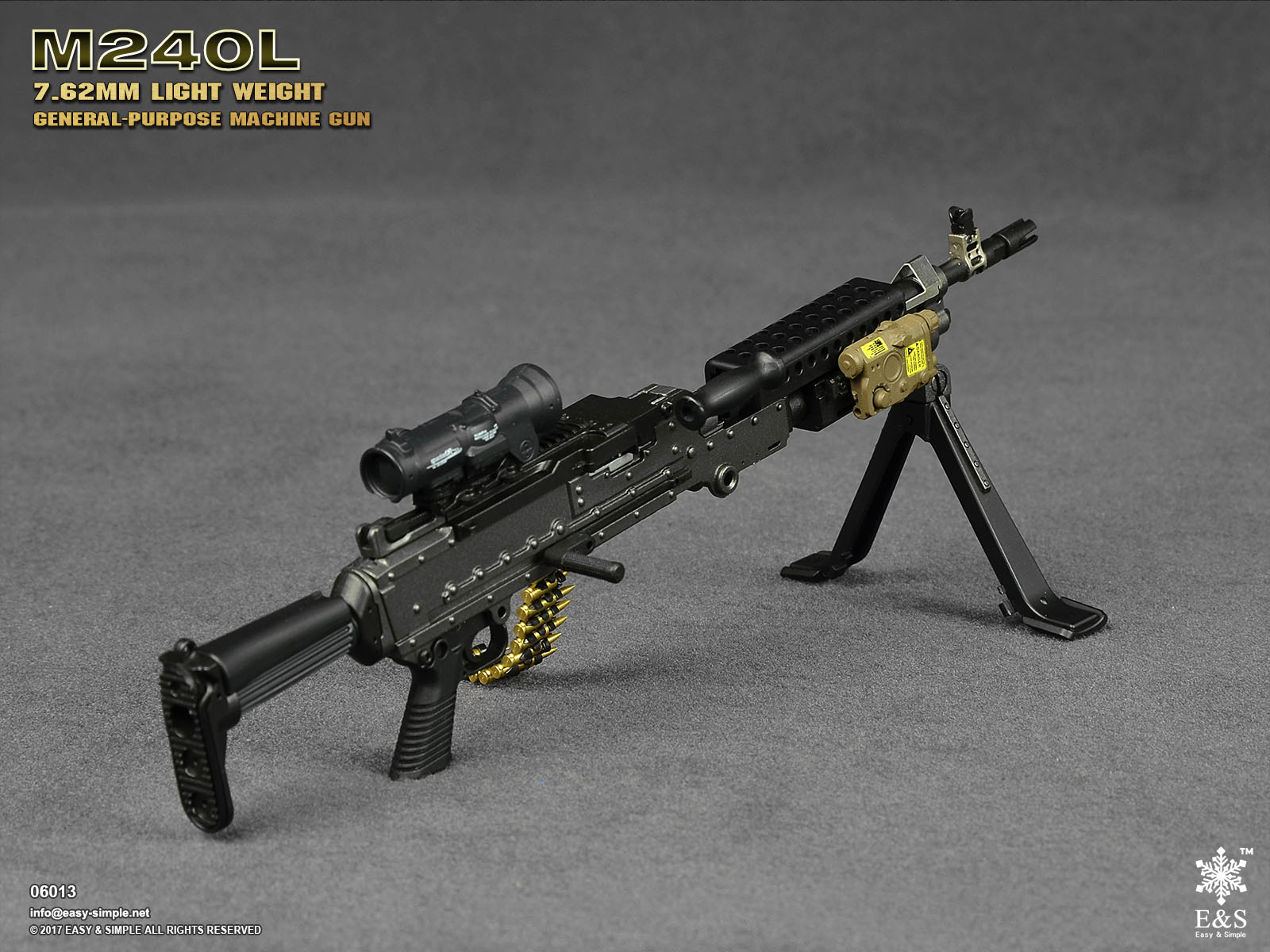 M240L 7.62mm Light Weight General Purpose Machine Gun image 8