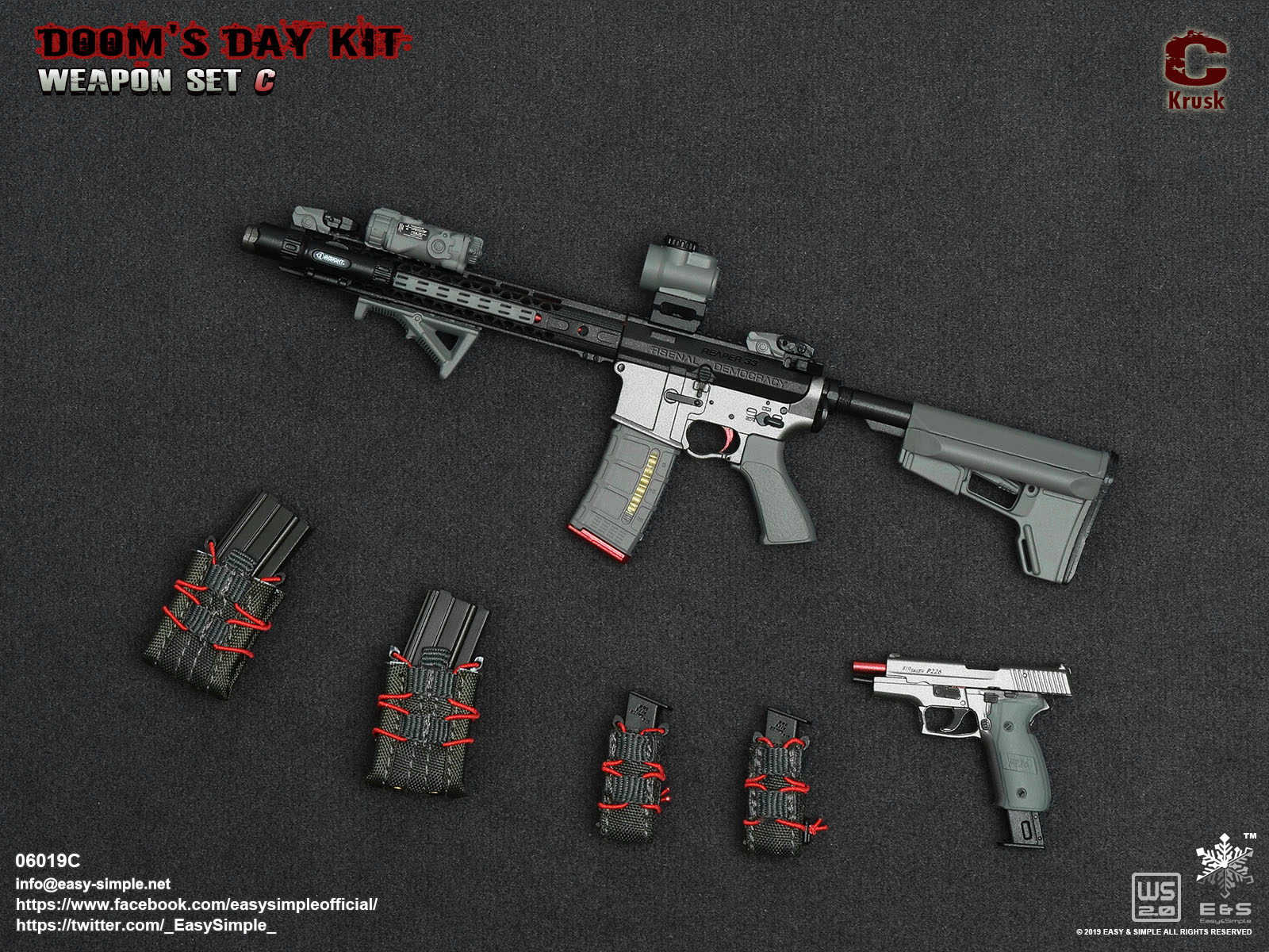 Doom's Day Kit Weapon Set C image 10
