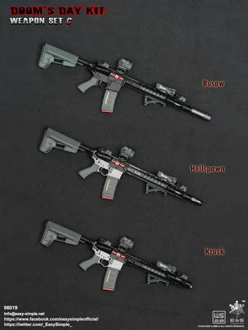 Doom's Day Kit Weapon Set C