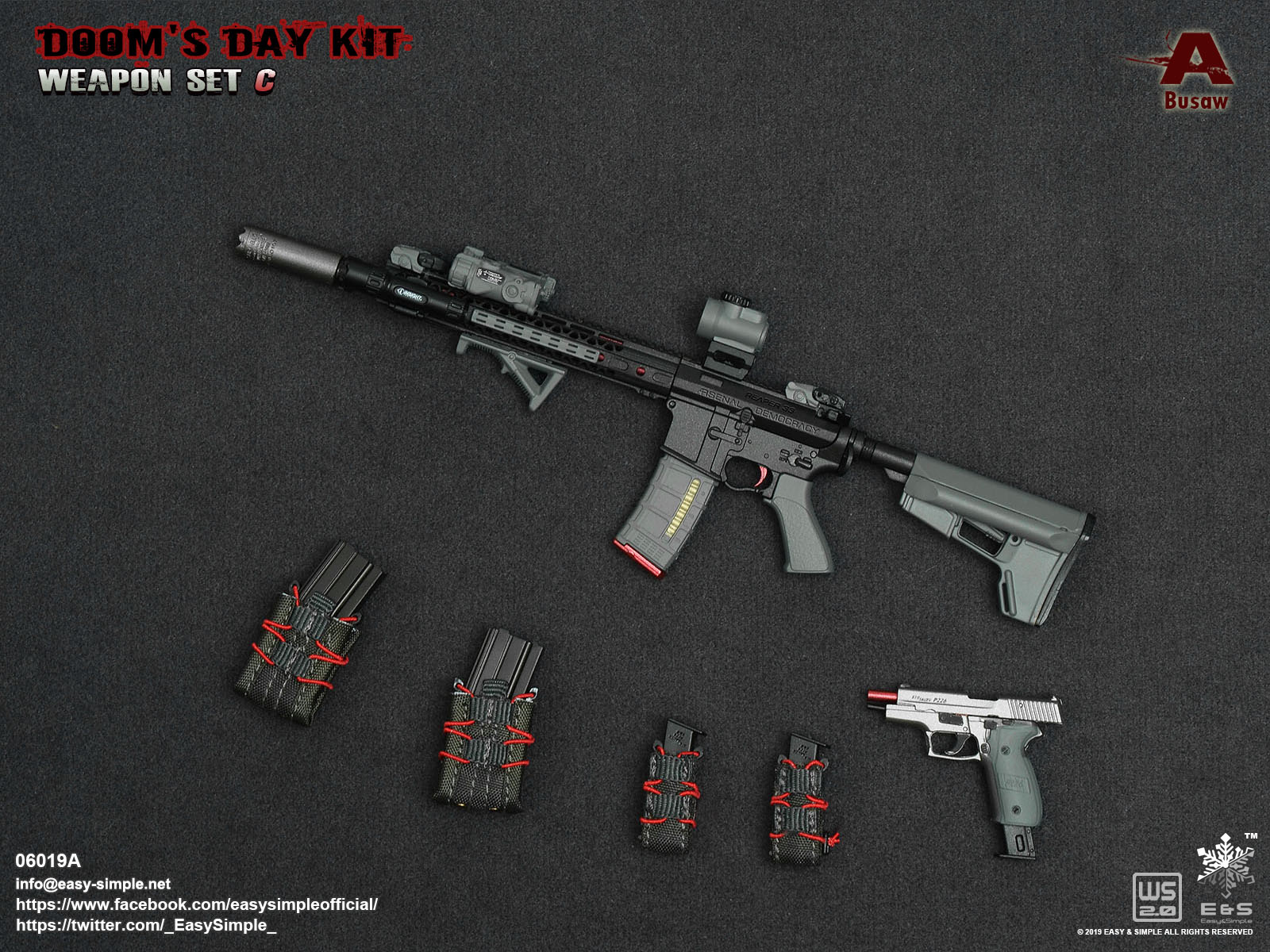Doom's Day Kit Weapon Set C image 3