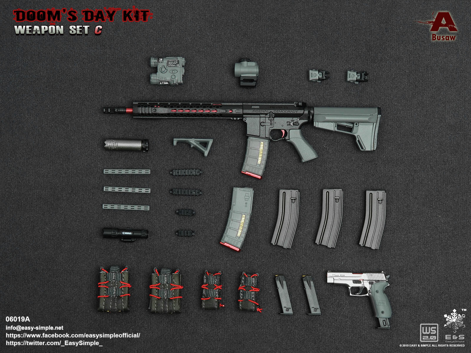 Doom's Day Kit Weapon Set C image 4