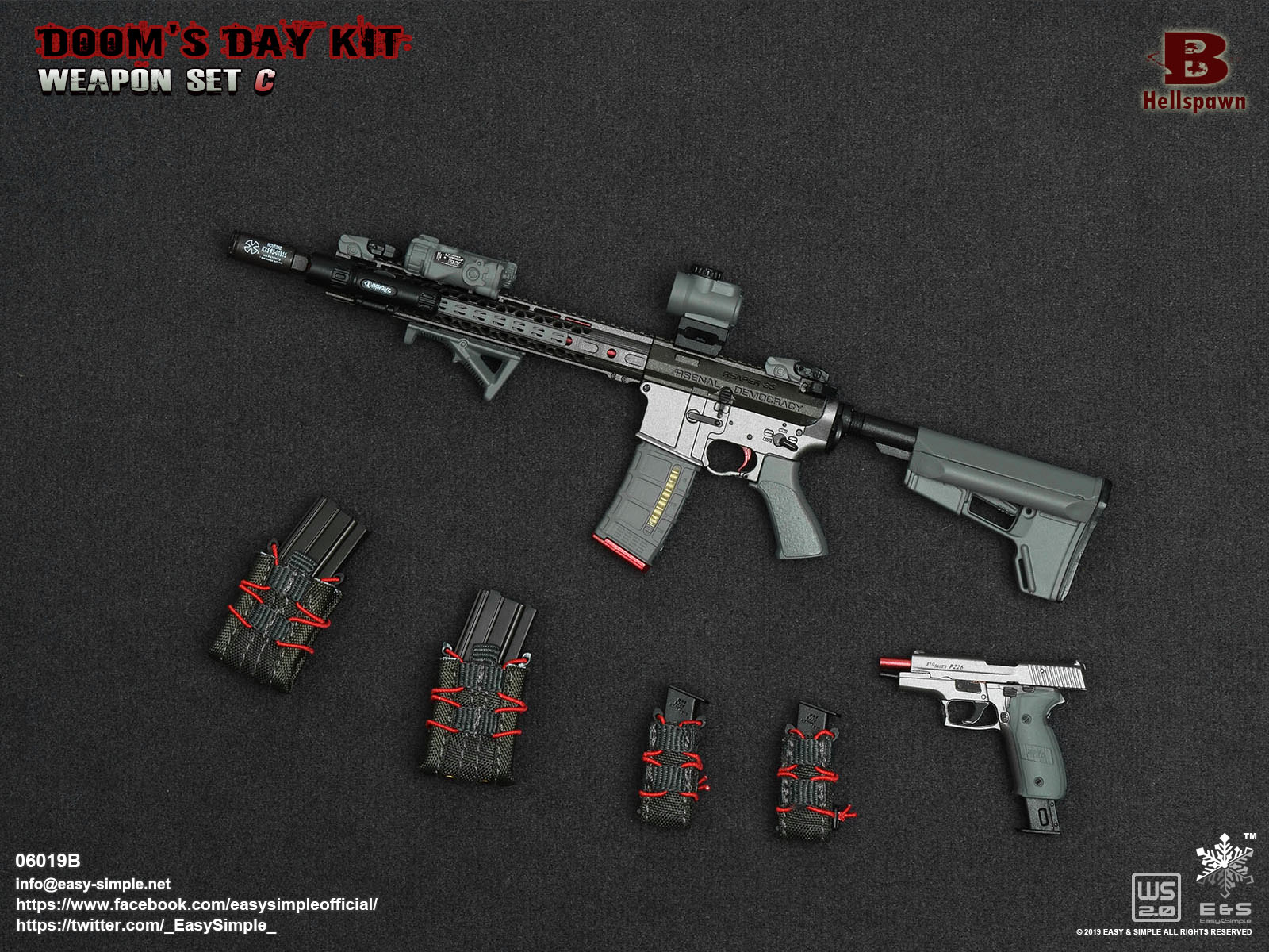 Doom's Day Kit Weapon Set C image 6
