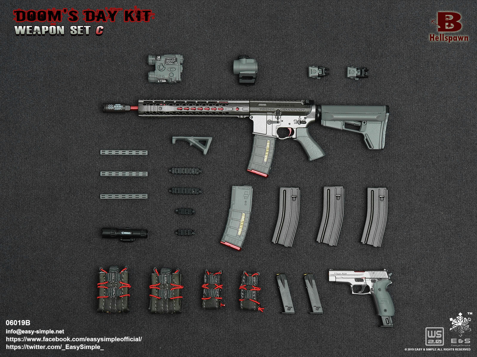 Doom's Day Kit Weapon Set C image 7