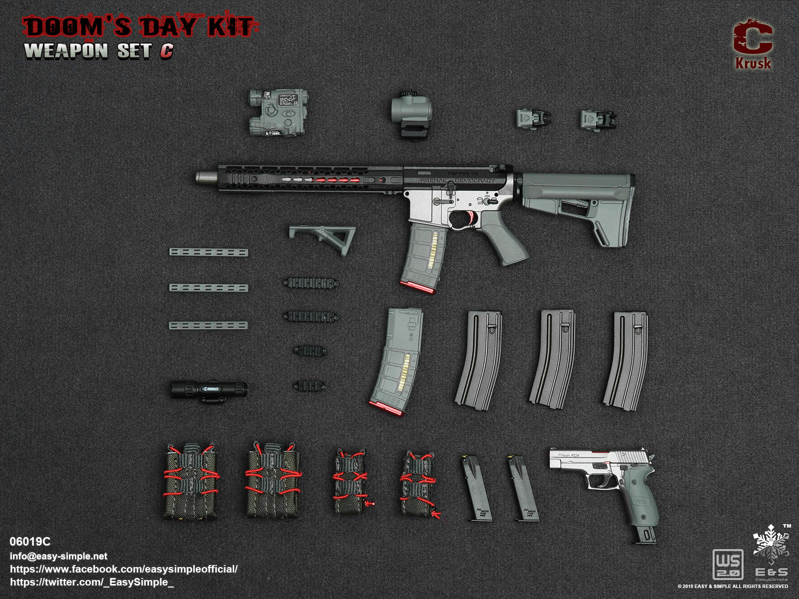 Doom's Day Kit Weapon Set C image 9