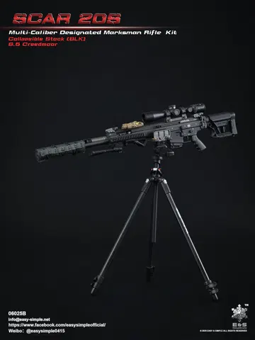 SCAR 20S Multi-Caliber DMR Kit