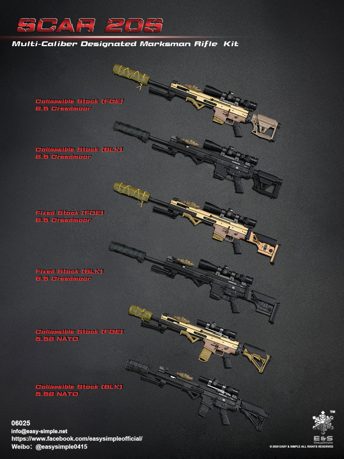 SCAR 20S Multi-Caliber DMR Kit image 3