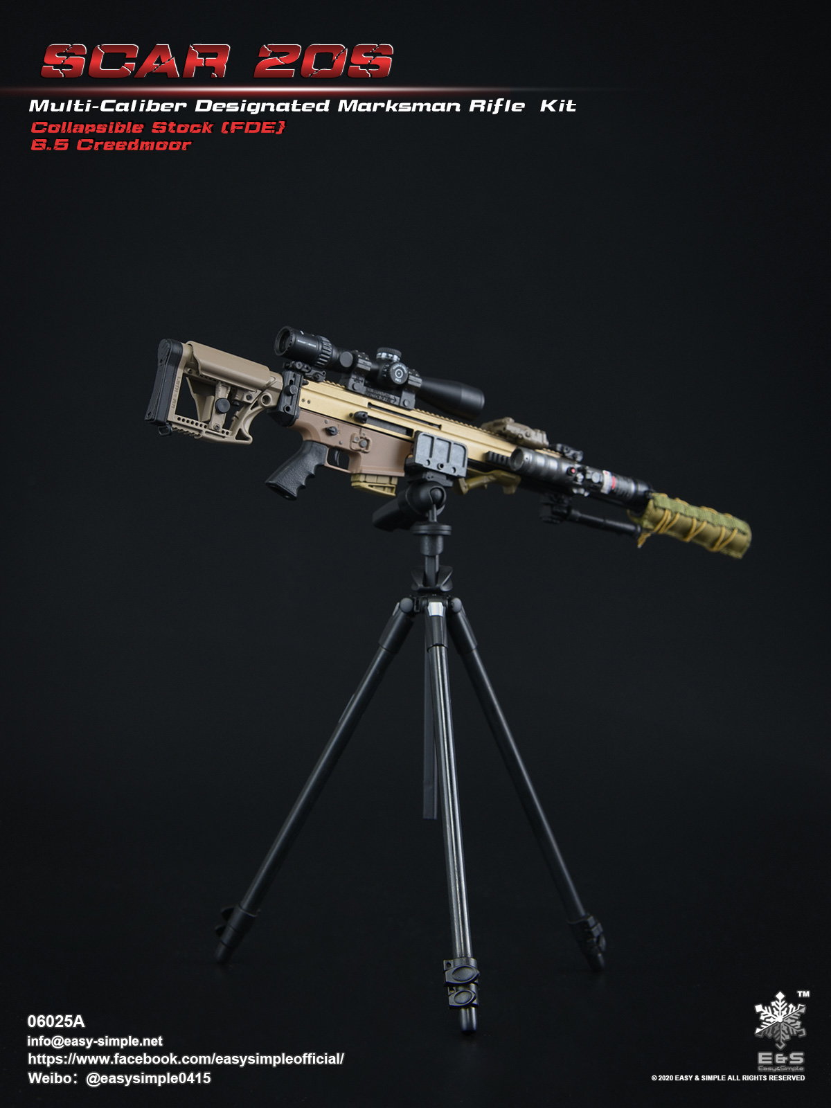 SCAR 20S Multi-Caliber DMR Kit image 4