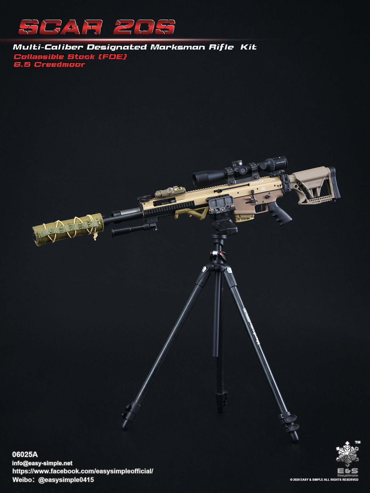 SCAR 20S Multi-Caliber DMR Kit image 5