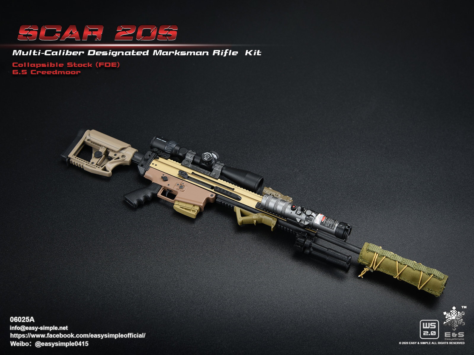 SCAR 20S Multi-Caliber DMR Kit image 6