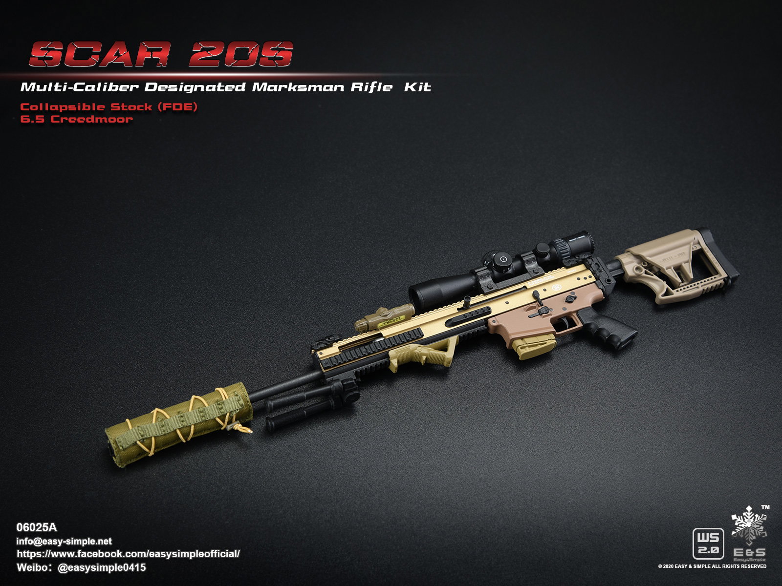 SCAR 20S Multi-Caliber DMR Kit image 7