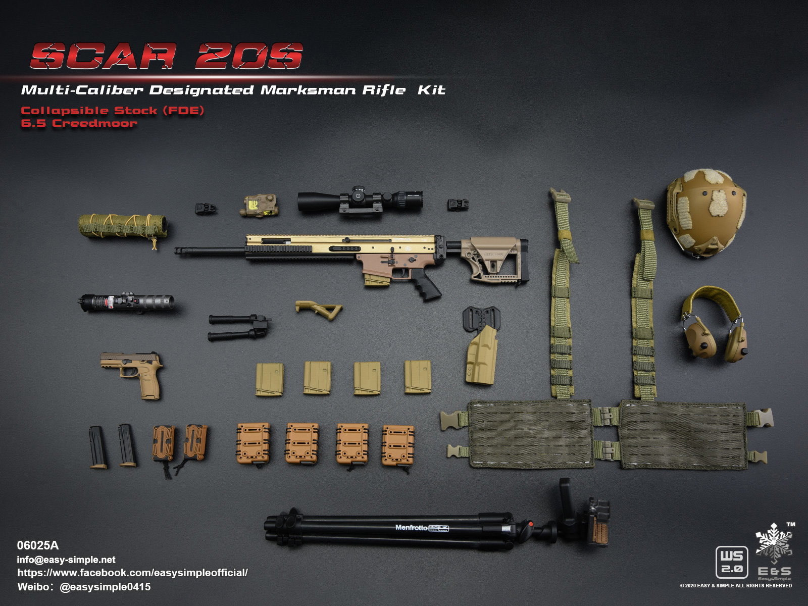 SCAR 20S Multi-Caliber DMR Kit image 8