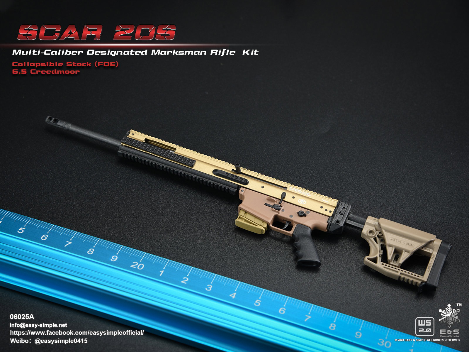 SCAR 20S Multi-Caliber DMR Kit image 9