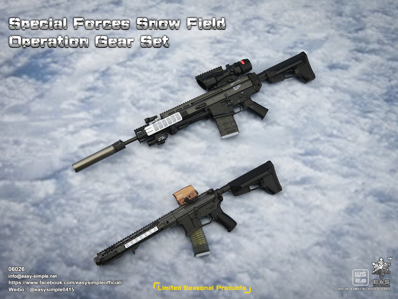 Special Forces Snow Field Operation Gear Set image 3