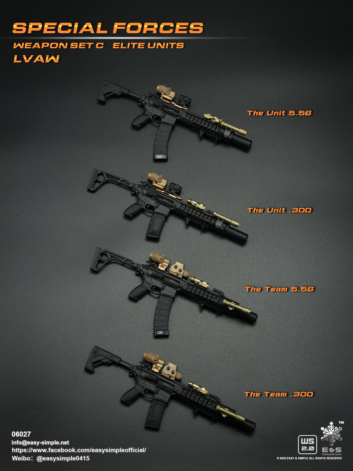 Special Forces Weapon Set C Elite Units LVAW image 2