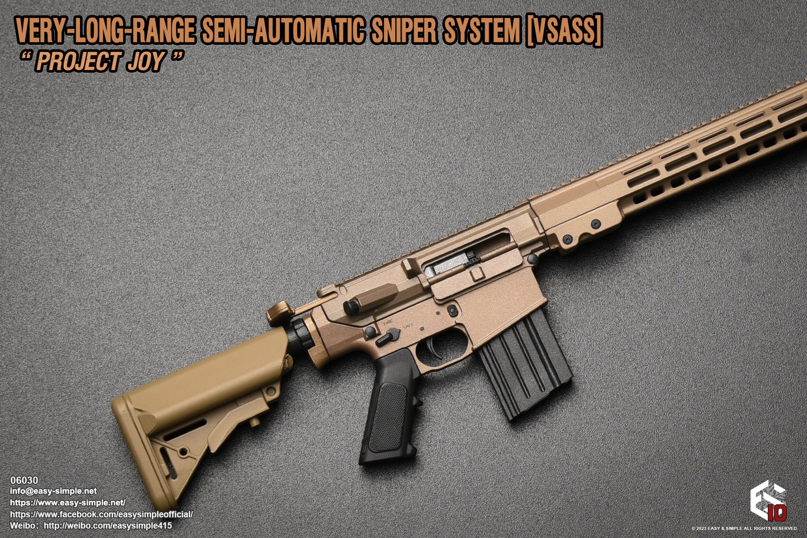 VERY-LONG-RANGE SEMI-AUTOMATIC SNIPER SYSTEM [VSASS] "PROJECT JOY" image 6