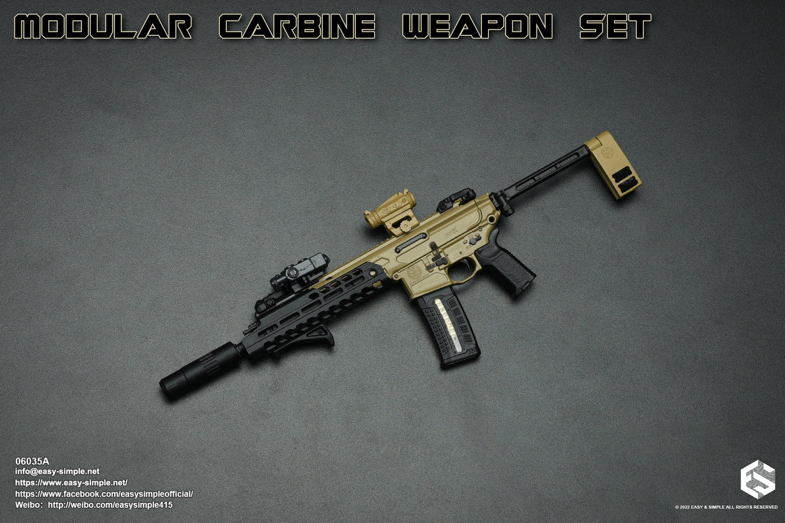 Modular Carbine Weapon Set image 5