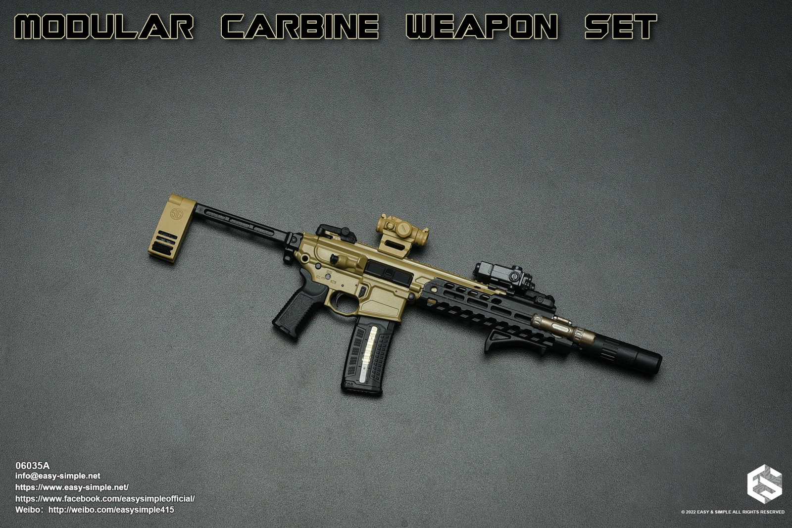 Modular Carbine Weapon Set image 6
