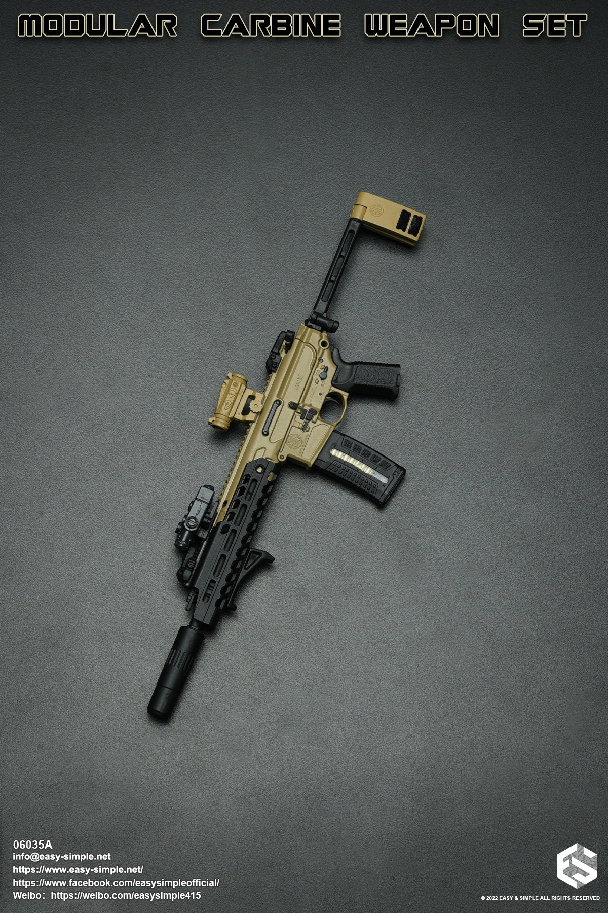 Modular Carbine Weapon Set image 7
