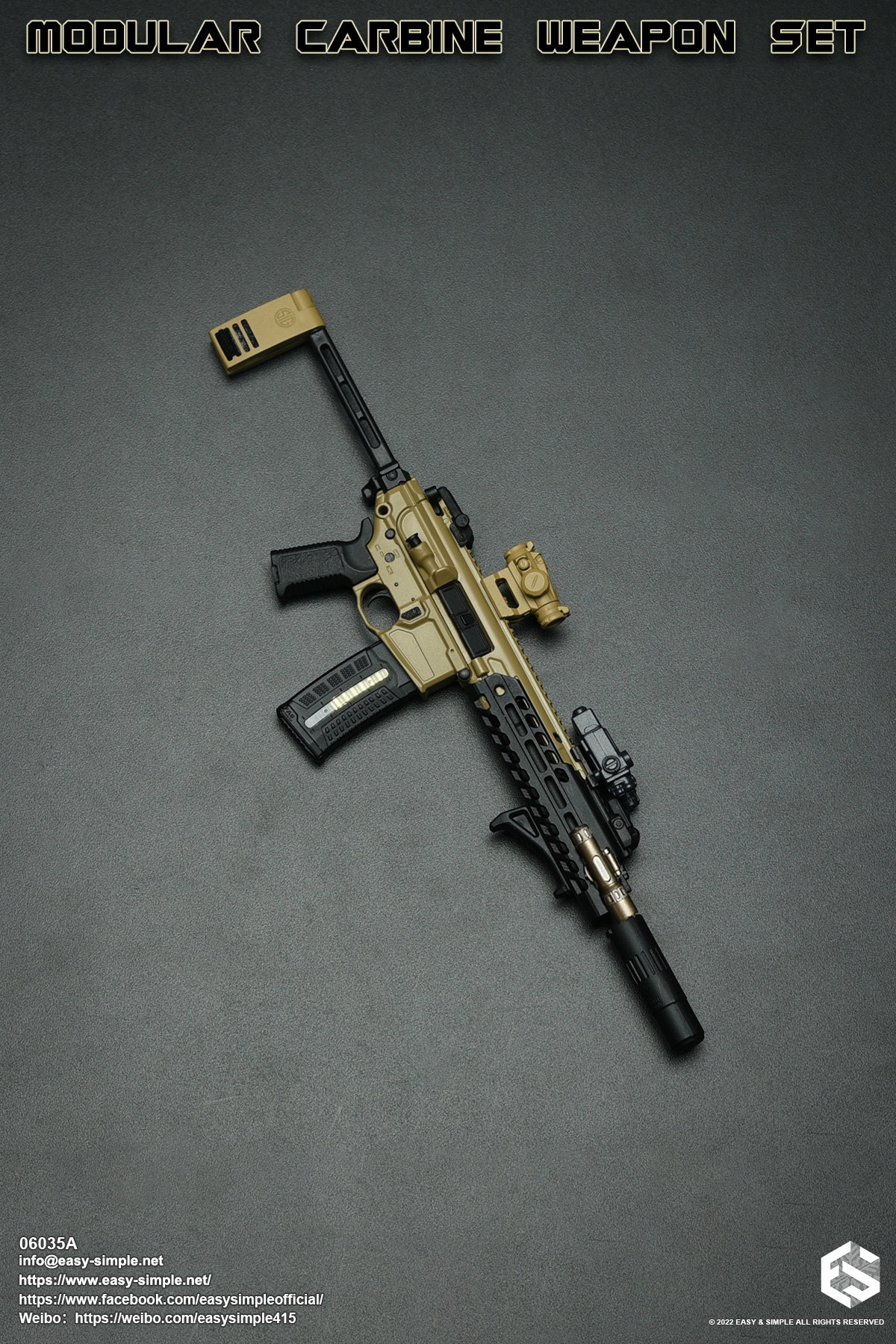 Modular Carbine Weapon Set image 8