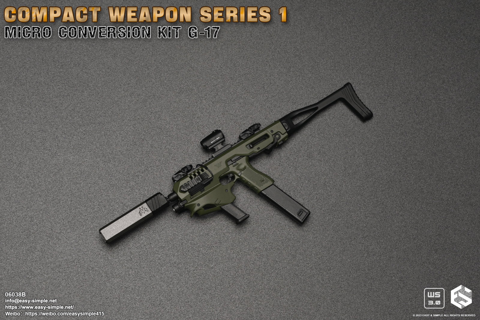 COMPACT WEAPON SERIES 1 MICRO CONVERSION KIT G-17 image 10