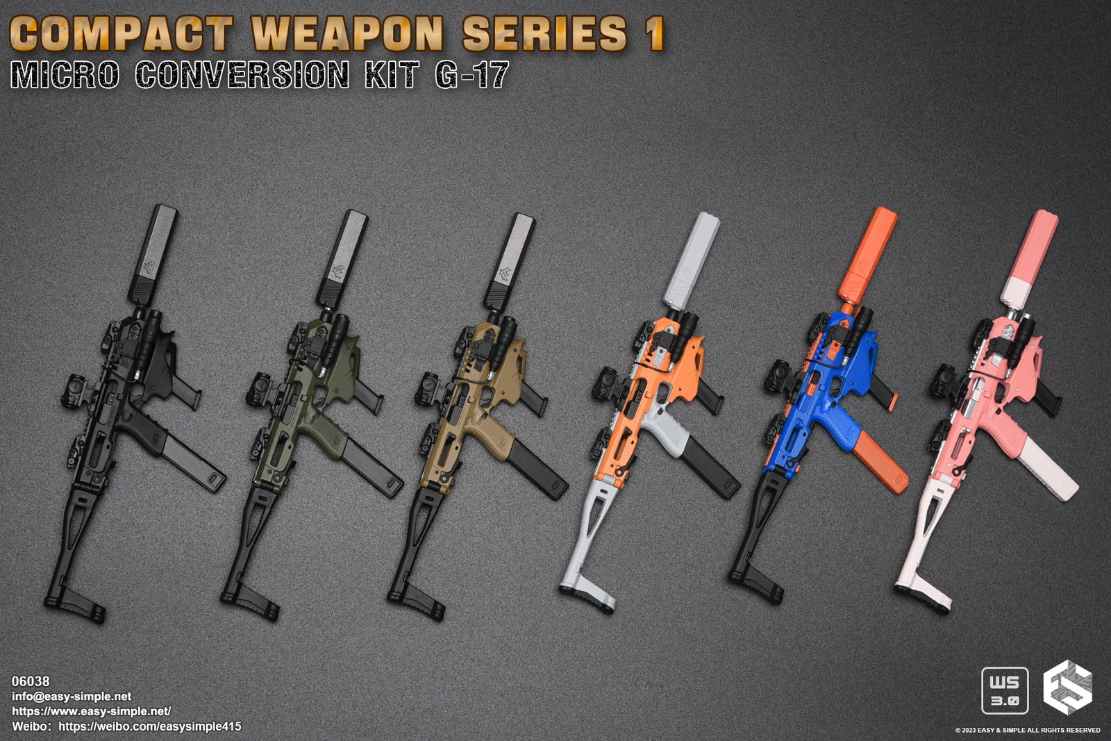 COMPACT WEAPON SERIES 1 MICRO CONVERSION KIT G-17 image 2