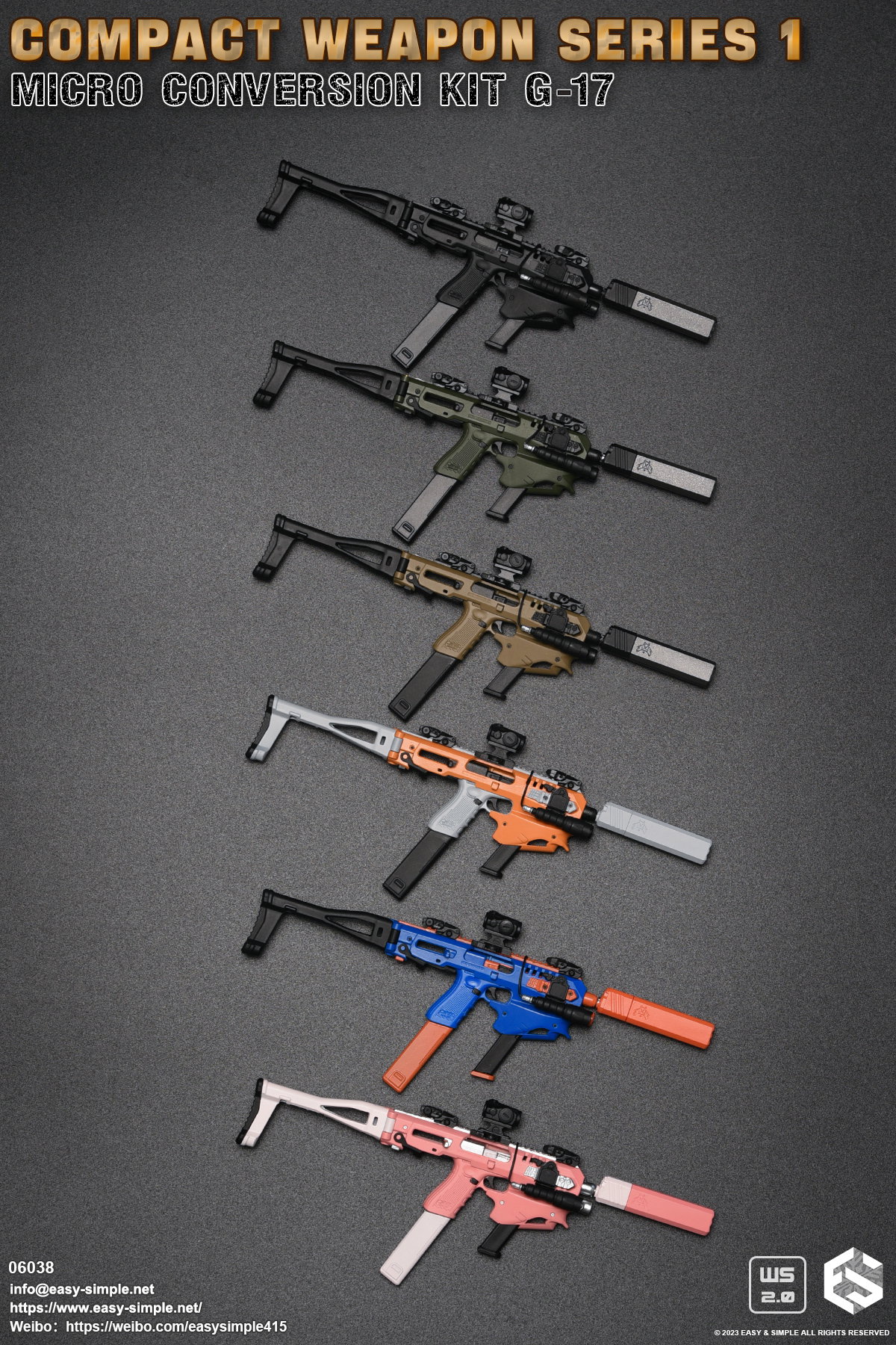 COMPACT WEAPON SERIES 1 MICRO CONVERSION KIT G-17 image 3