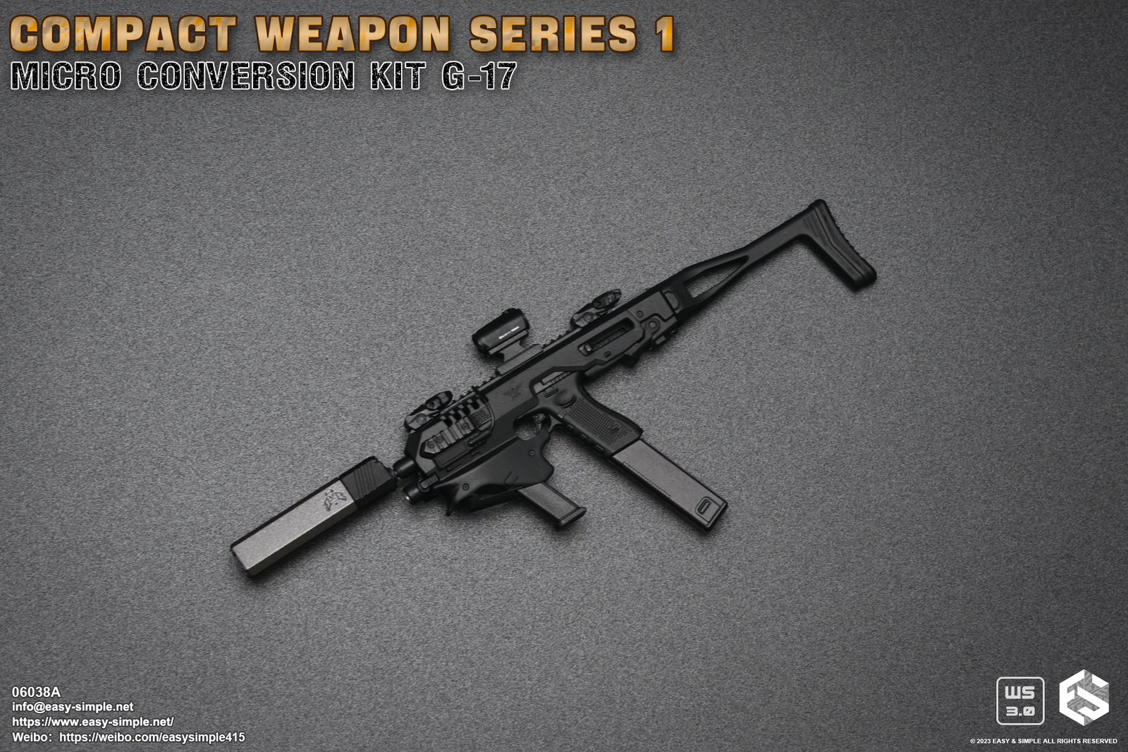 COMPACT WEAPON SERIES 1 MICRO CONVERSION KIT G-17 image 5