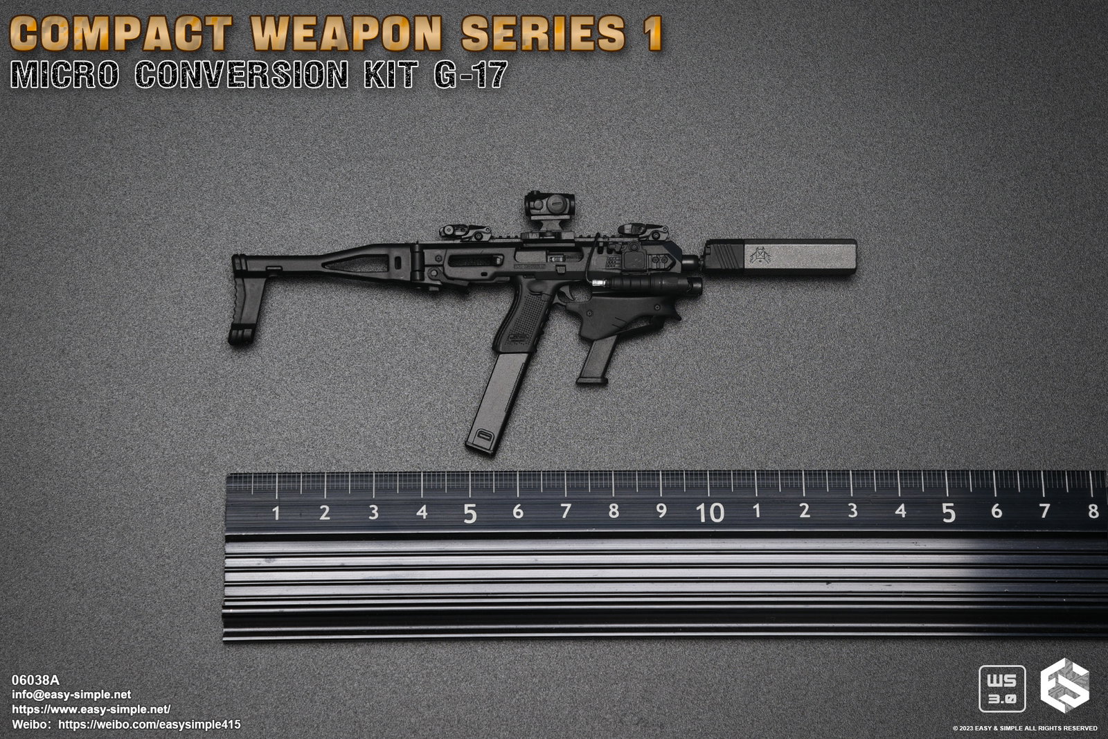 COMPACT WEAPON SERIES 1 MICRO CONVERSION KIT G-17 image 7