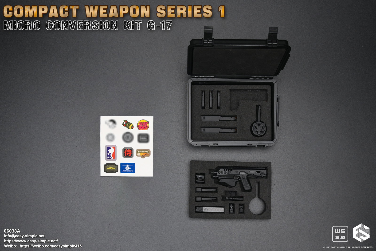 COMPACT WEAPON SERIES 1 MICRO CONVERSION KIT G-17 image 9