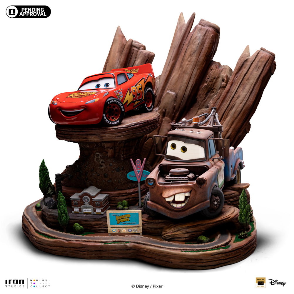 Lightning Mcqueen and Tow Mater - Cars - Deluxe image 2