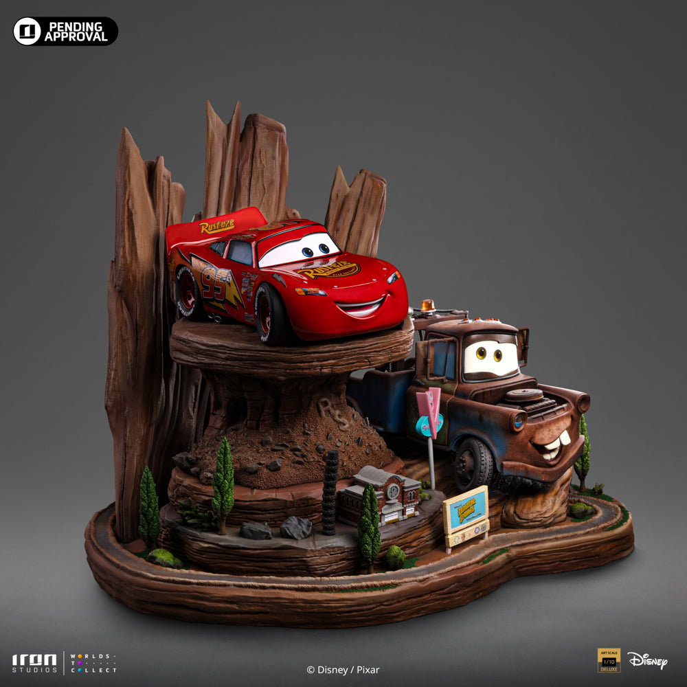Lightning Mcqueen and Tow Mater - Cars - Deluxe image 3