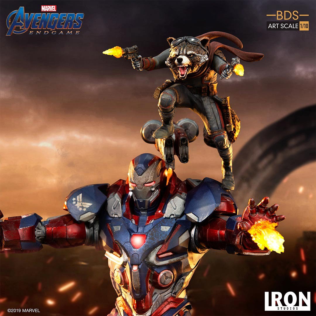 Iron Patriot & Rocket - Avengers: Endgame image 4