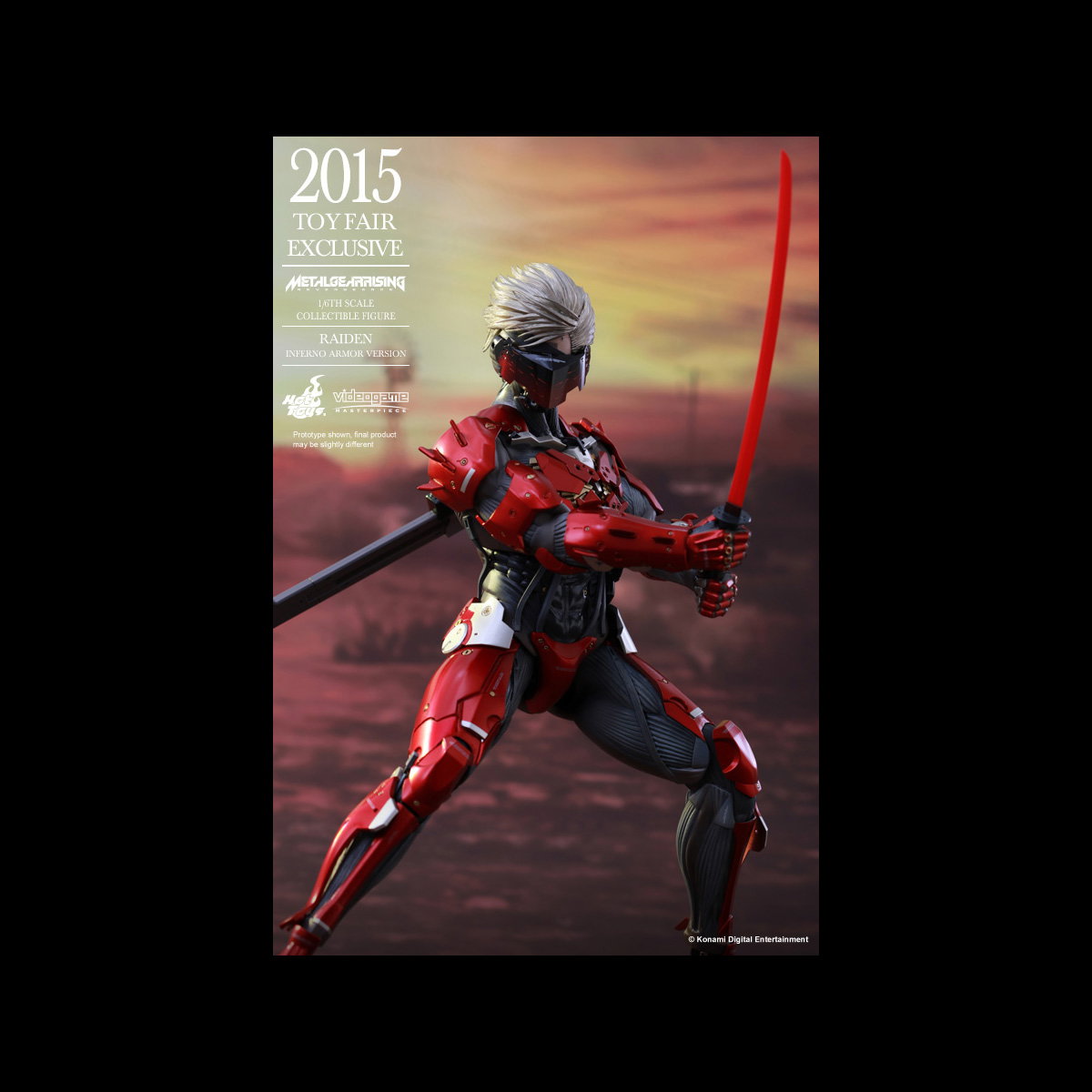 Metal Gear Rising Revengeance - Raiden (Inferno Armor Version) image 3