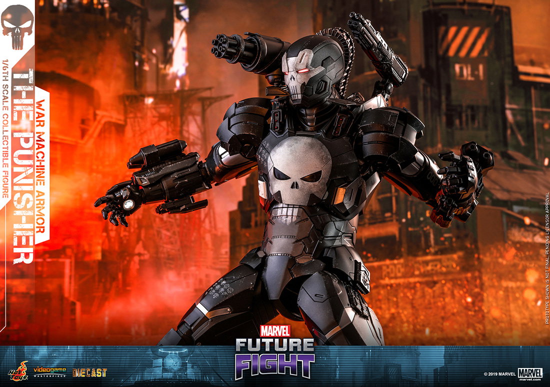 Marvel Future Fight - The Punisher (War Machine Armor Version) image 10