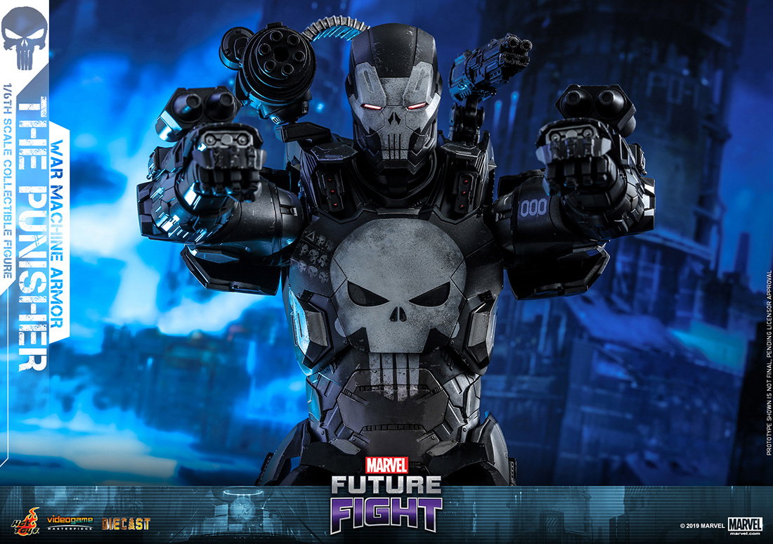 Marvel Future Fight - The Punisher (War Machine Armor Version) image 2