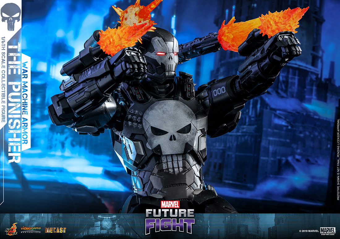 Marvel Future Fight - The Punisher (War Machine Armor Version) image 3